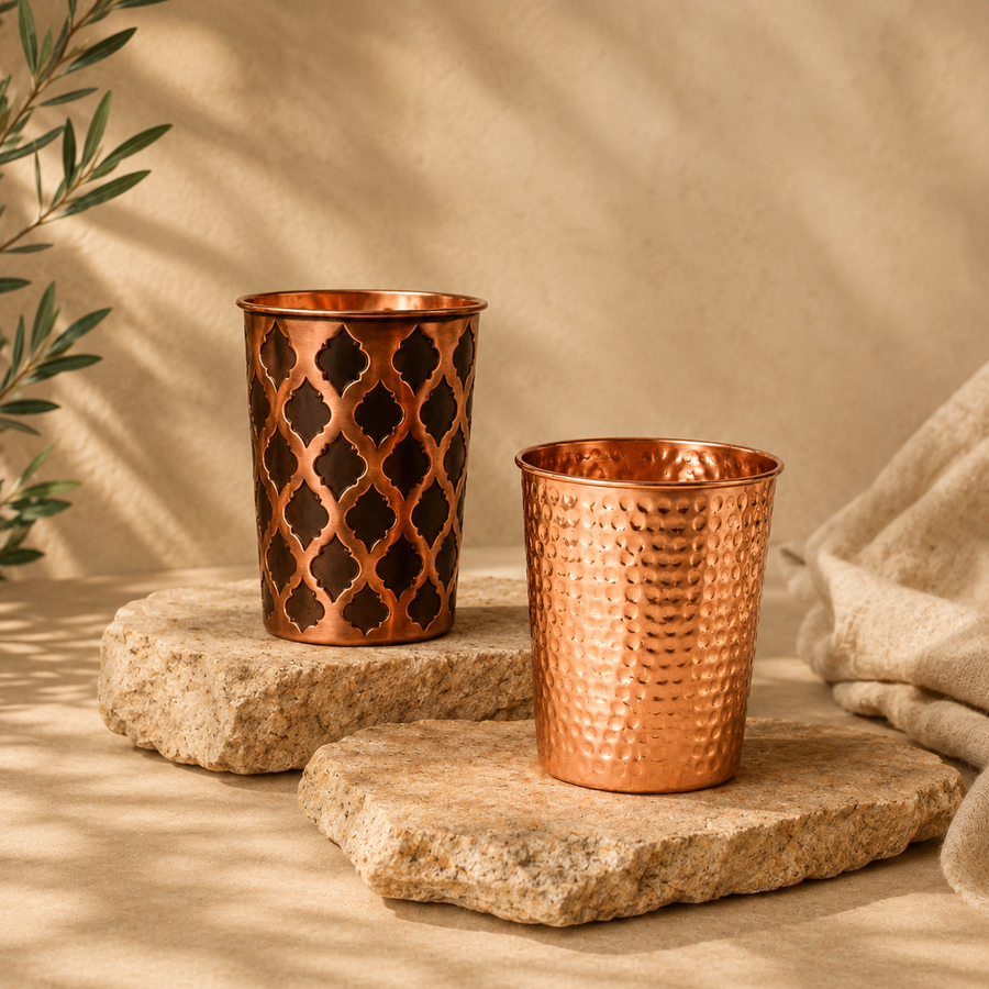 Pure Copper Glasses