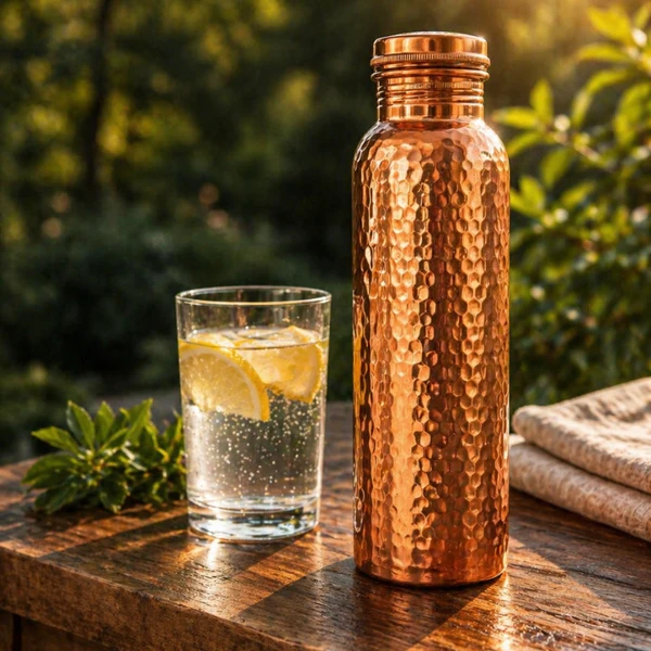 Pure Copper Water Bottle
