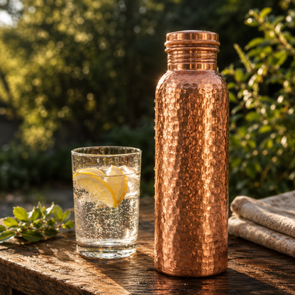 Pure Copper Water Bottle