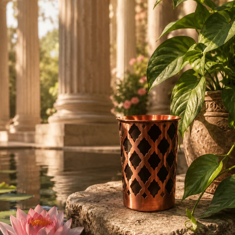 Solid Copper Glass - Diamond Edition