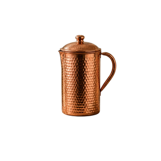 Hammered Pure Copper Carafe