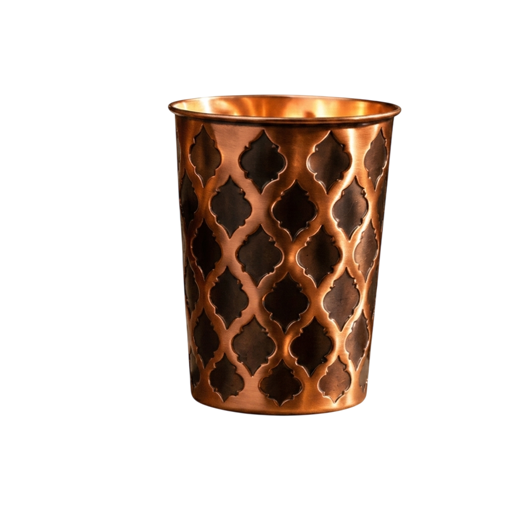Solid Copper Glass - Diamond Edition