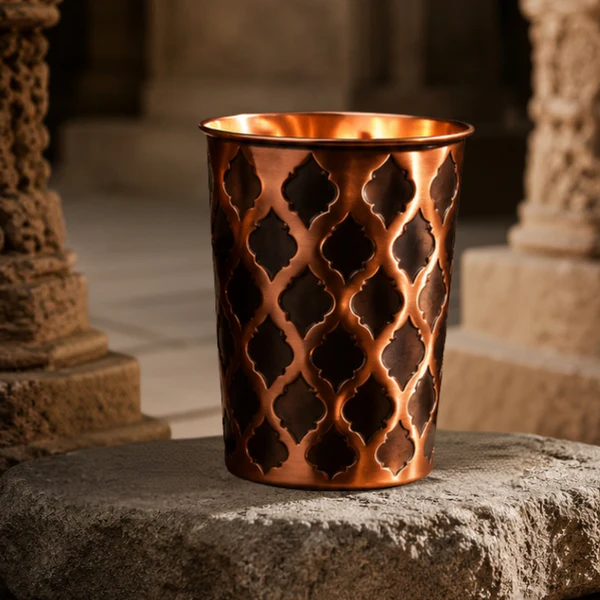 Solid Copper Glass - Diamond Edition