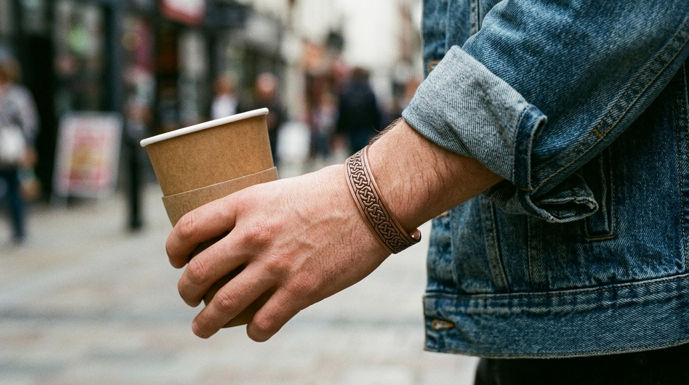 Orvéa bracelet worn daily